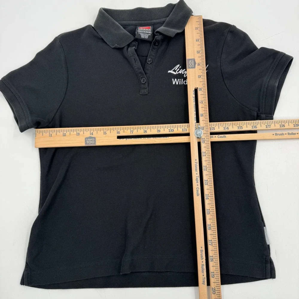 Nike Linfield Wildcats Womens Black Dri‎ Fit Polo Shirt XS 0-2